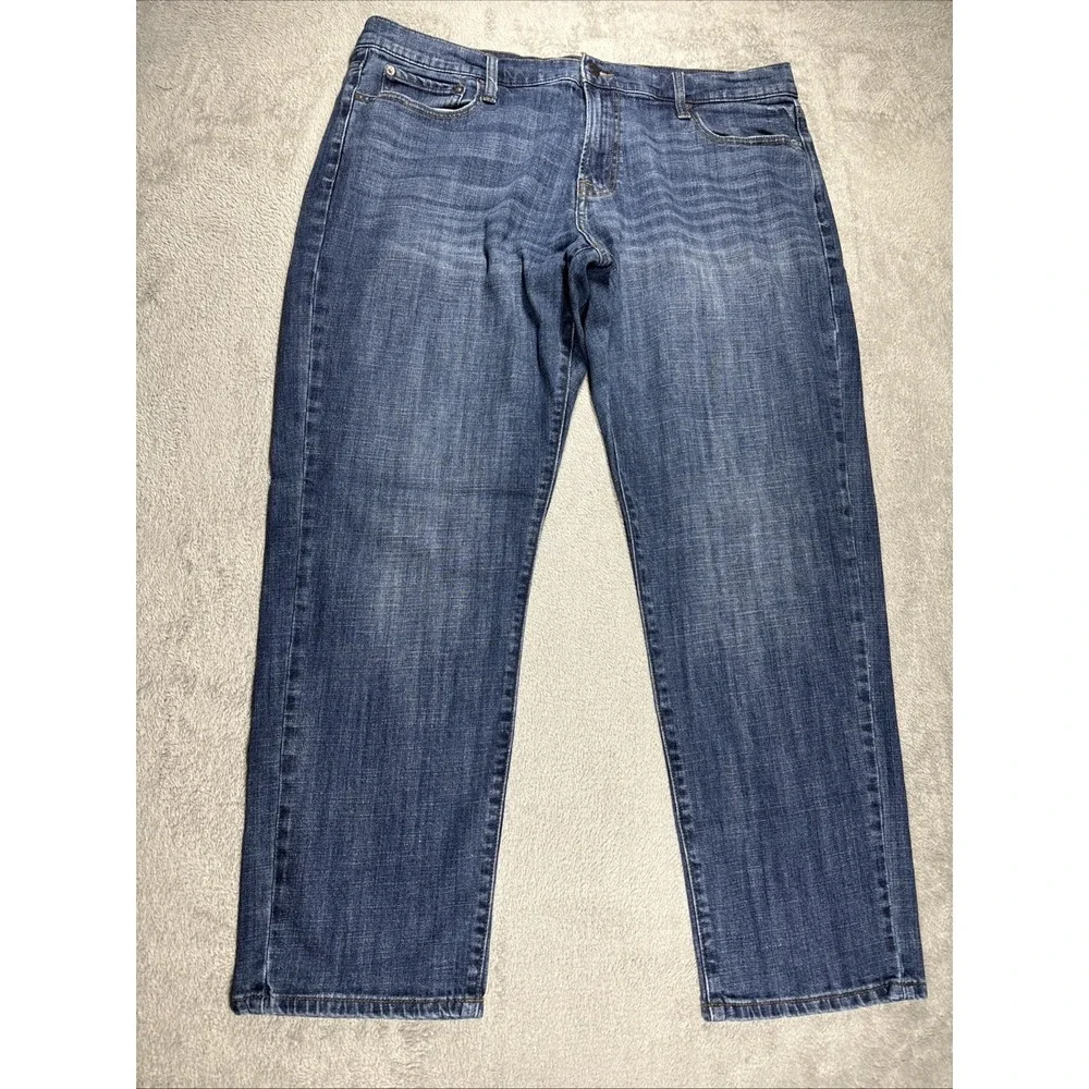 Lucky Brand 221 Original Straight Jeans Mens 40x30 Blue Denim Medium Wash